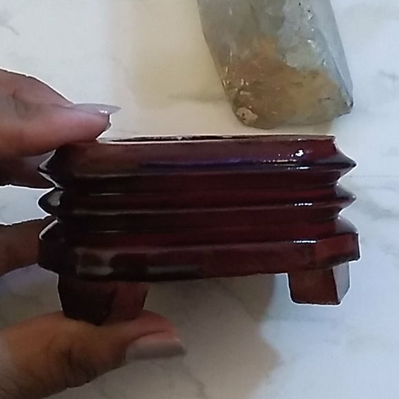 Natural Citrine Tower w. Custom Base - Picture 3 of 8